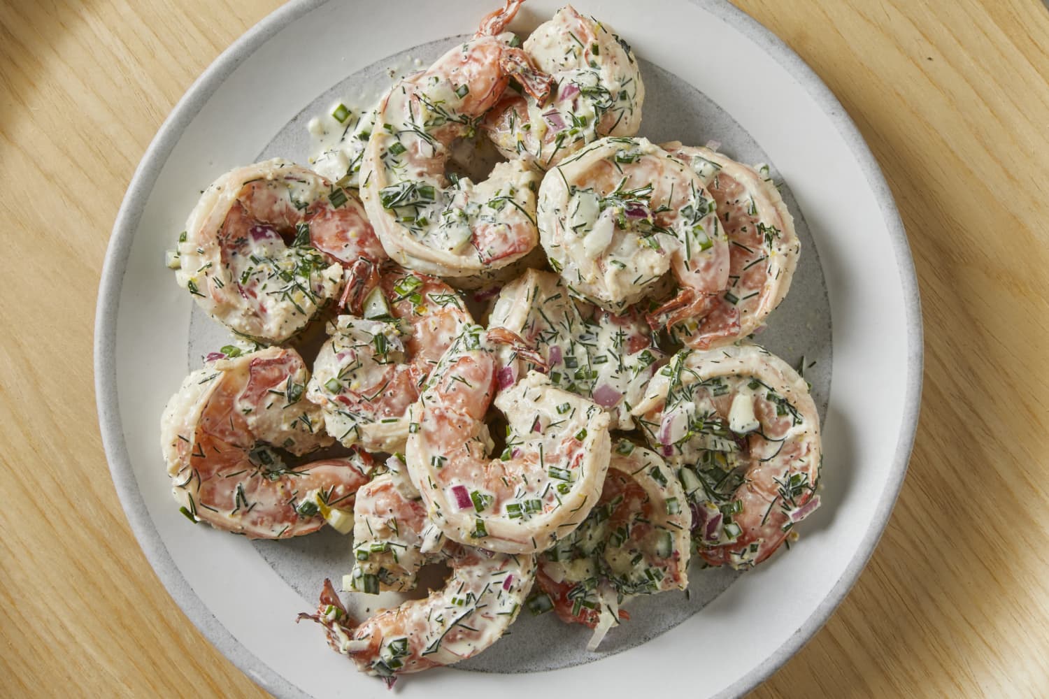 I’m Making This Creamy, Tangy Shrimp Salad on Repeat All Summer