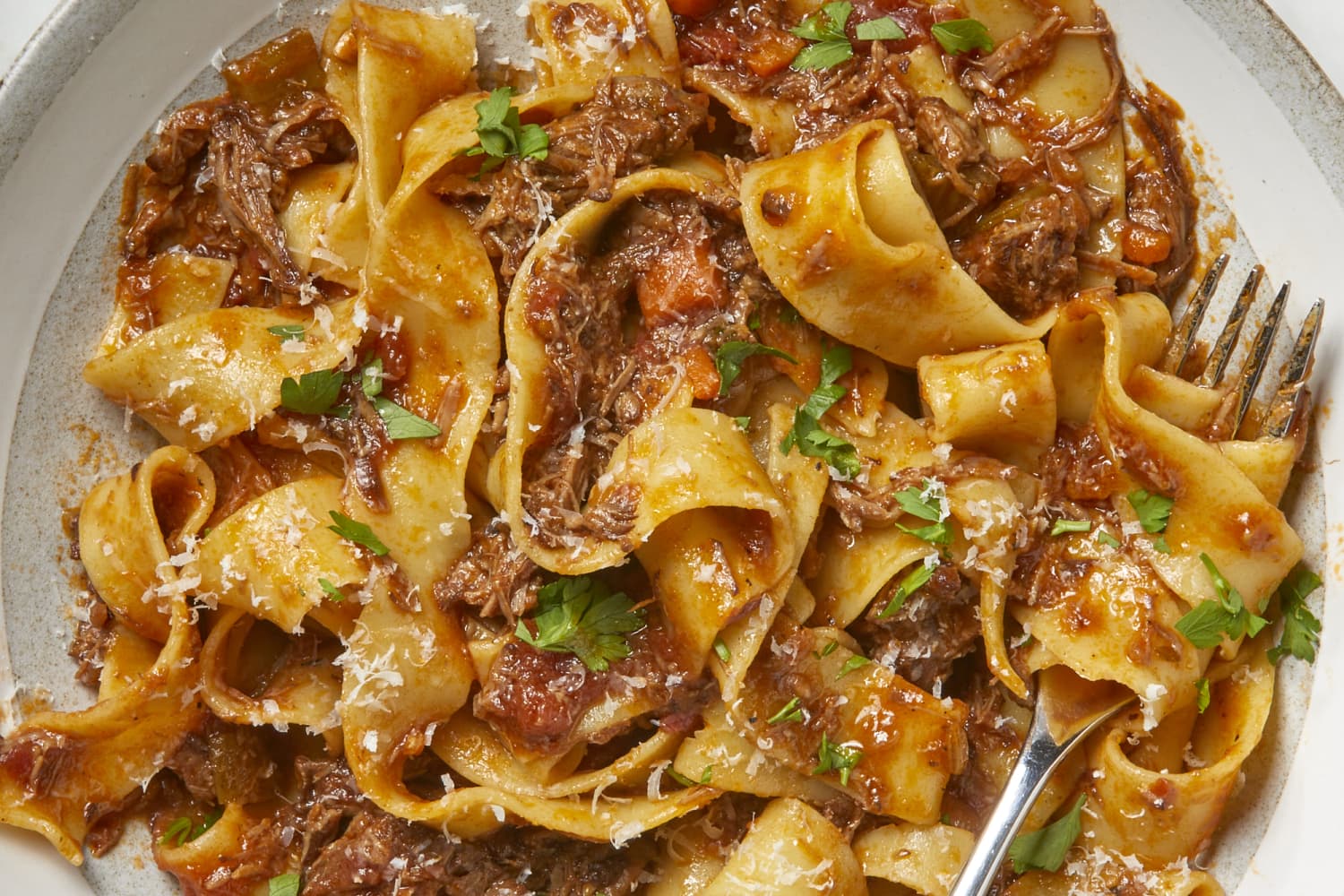 Beef ragu outlet pappardelle