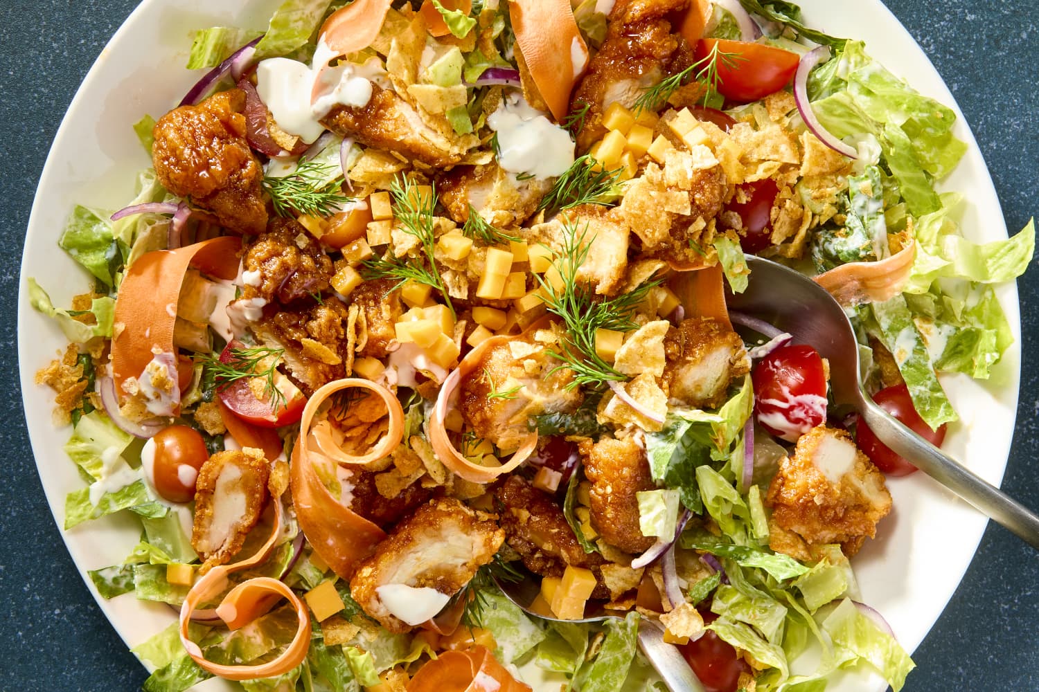 Sticky Chicken Salad Recipe (With Frozen Chicken Tenders) | The Kitchn