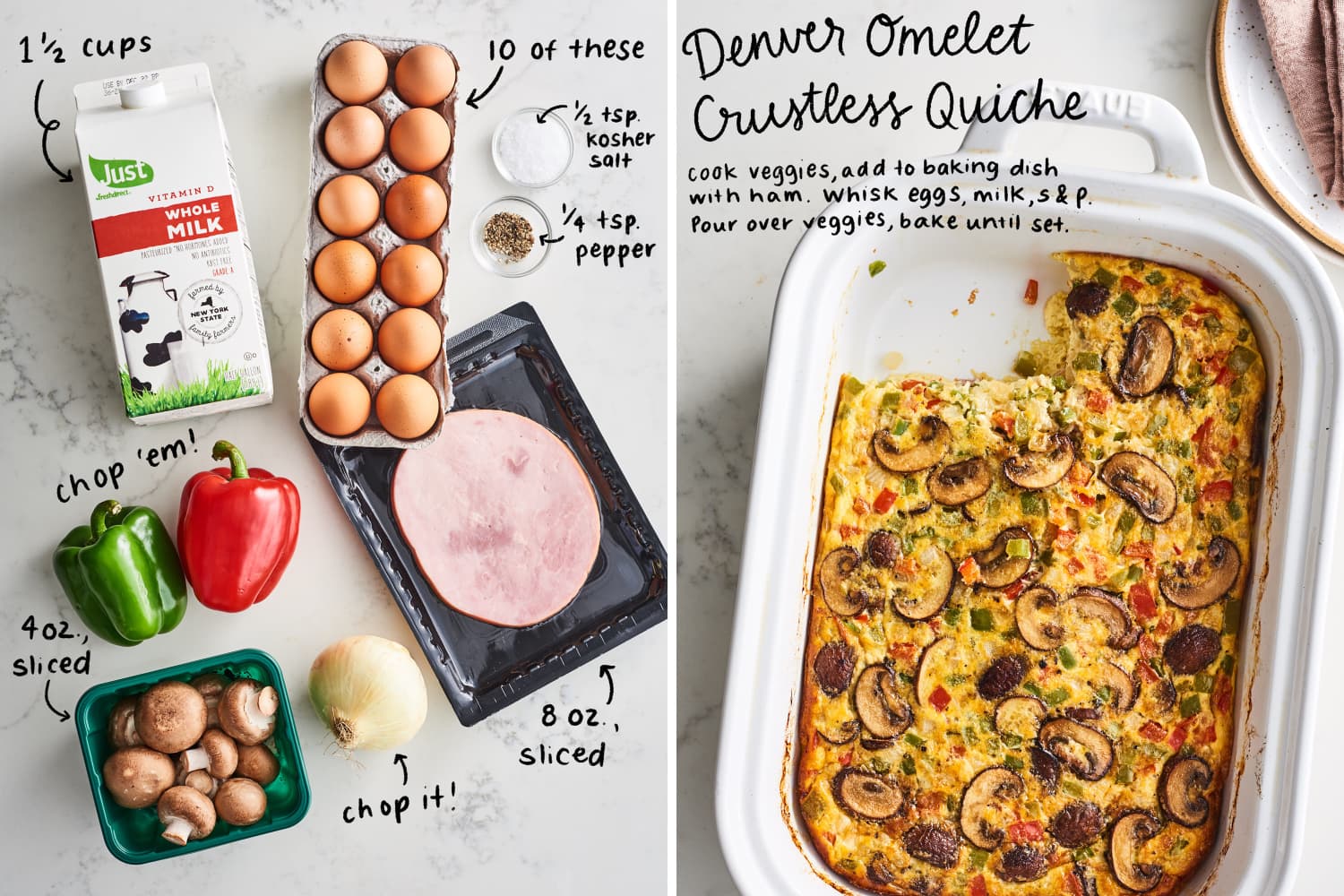 5 Easy Crustless Quiche Recipes Kitchn