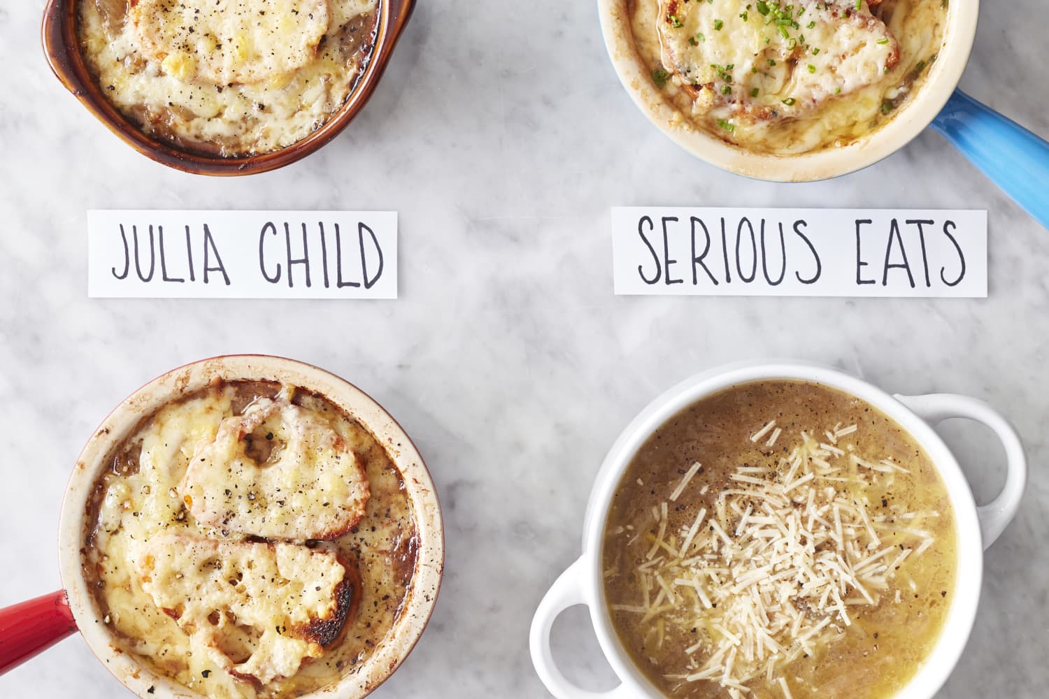We Tried Celebrity Chef French Onion Soup Recipes - Here's the Best