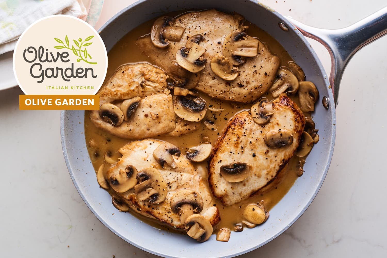 I Tried Olive Garden's Chicken Marsala Recipe | Kitchn