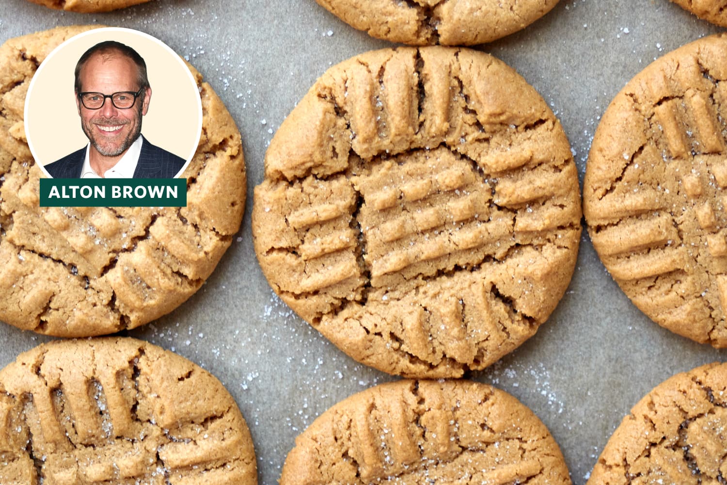 I Tried Alton Brown's Chewy Peanut Butter Cookie Recipe The Kitchn