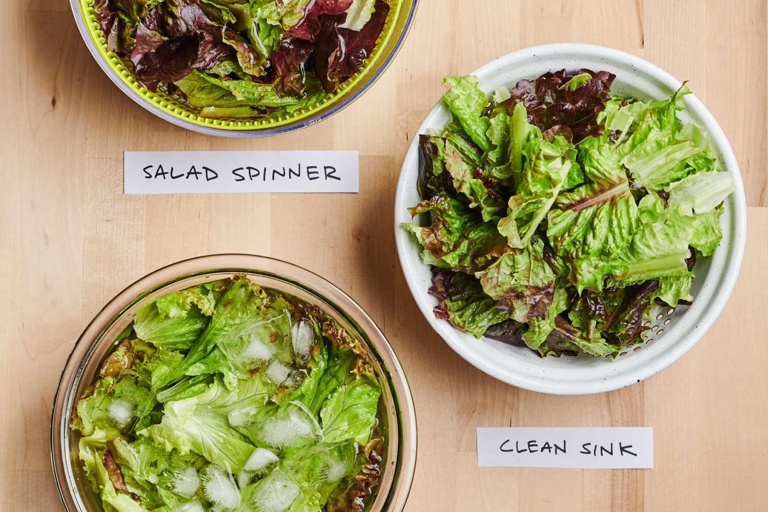 The Best Method for Washing and Drying Salad Greens The Kitchn