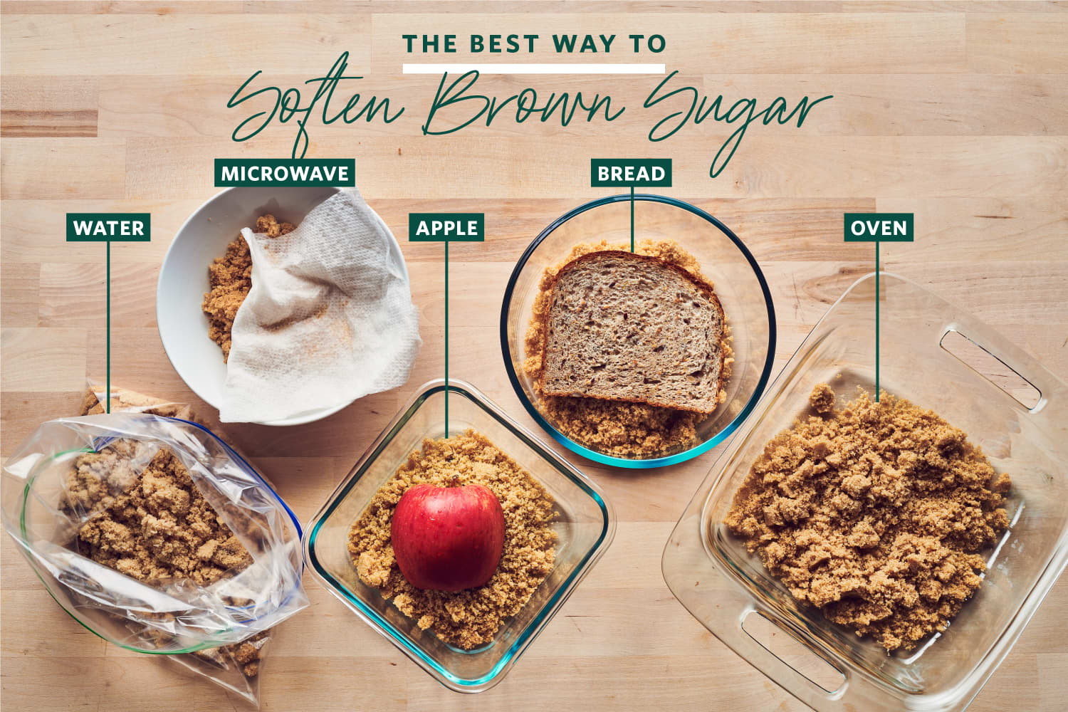 Brown sugar in a bowl