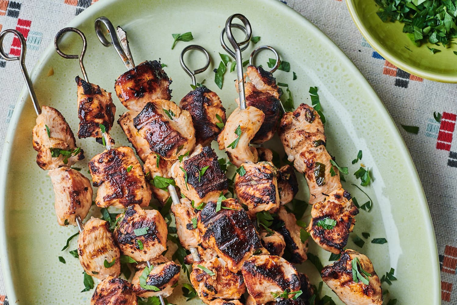 Grilled chicken kebabs cheap