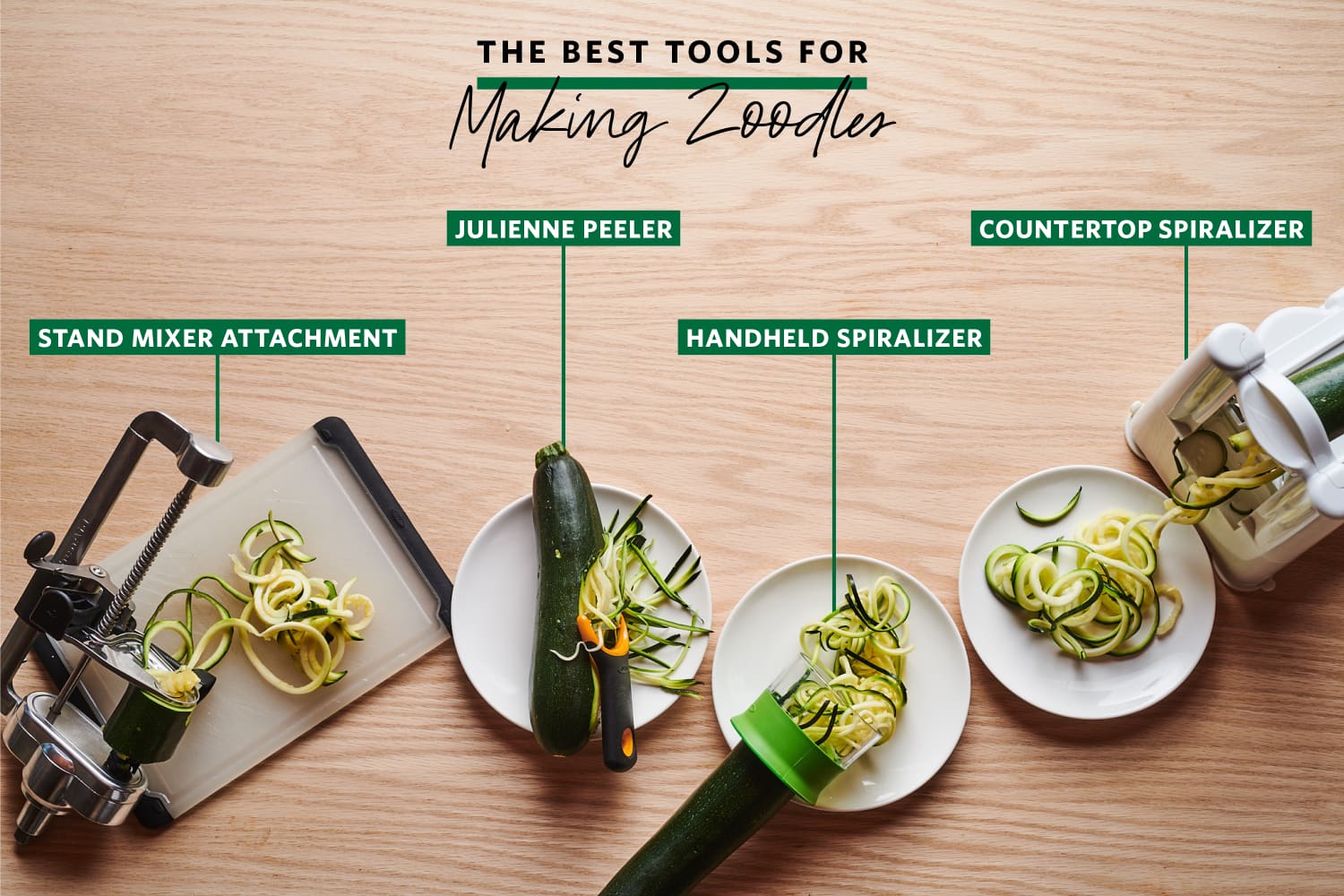 The Best Tools for Spiralizing Zucchini The Kitchn