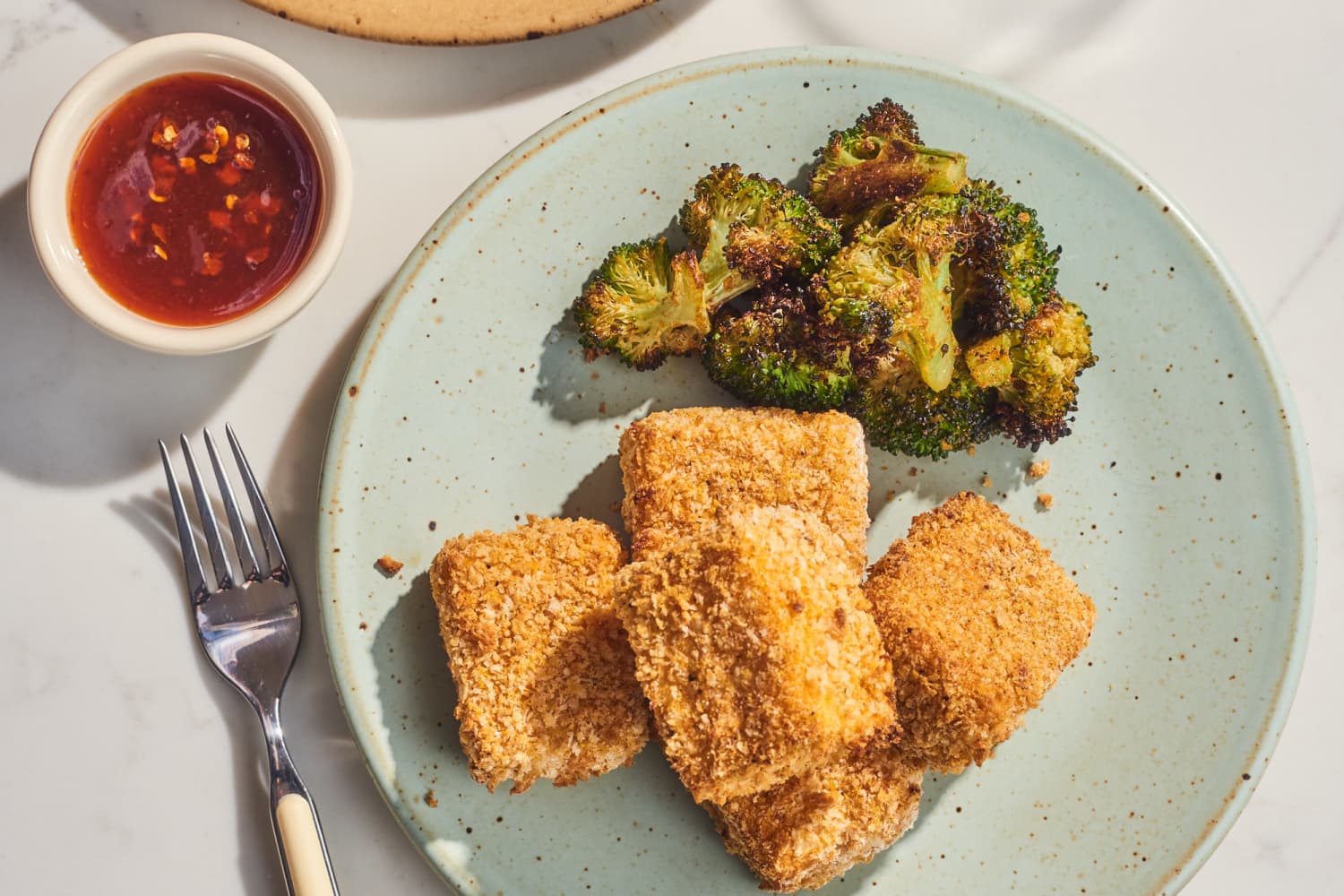 Crispy Air Fryer Tofu Nuggets Are a Meatless Monday Win
