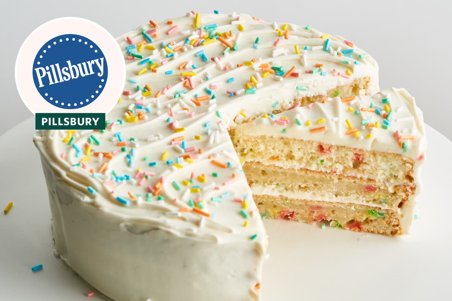 I Tried Pillsbury s Funfetti Layer Cake Recipe The Kitchn