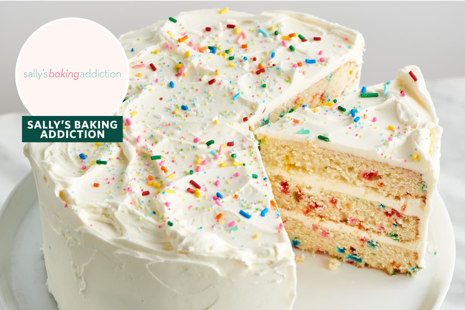 I Tried Sally's Baking Addiction's Funfetti Layer Cake Recipe The Kitchn