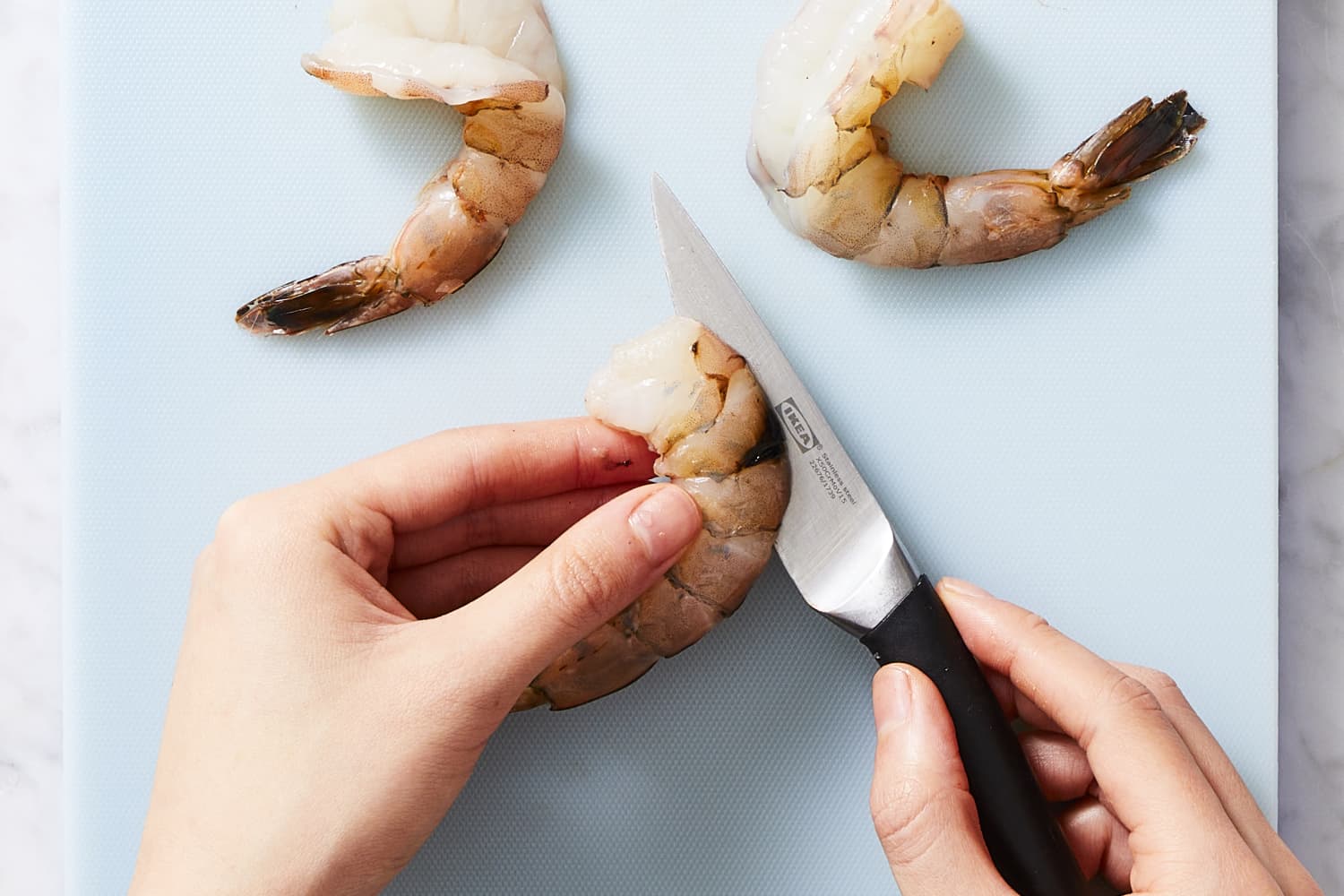 How to butterfly shrimp the easiest method the kitchn