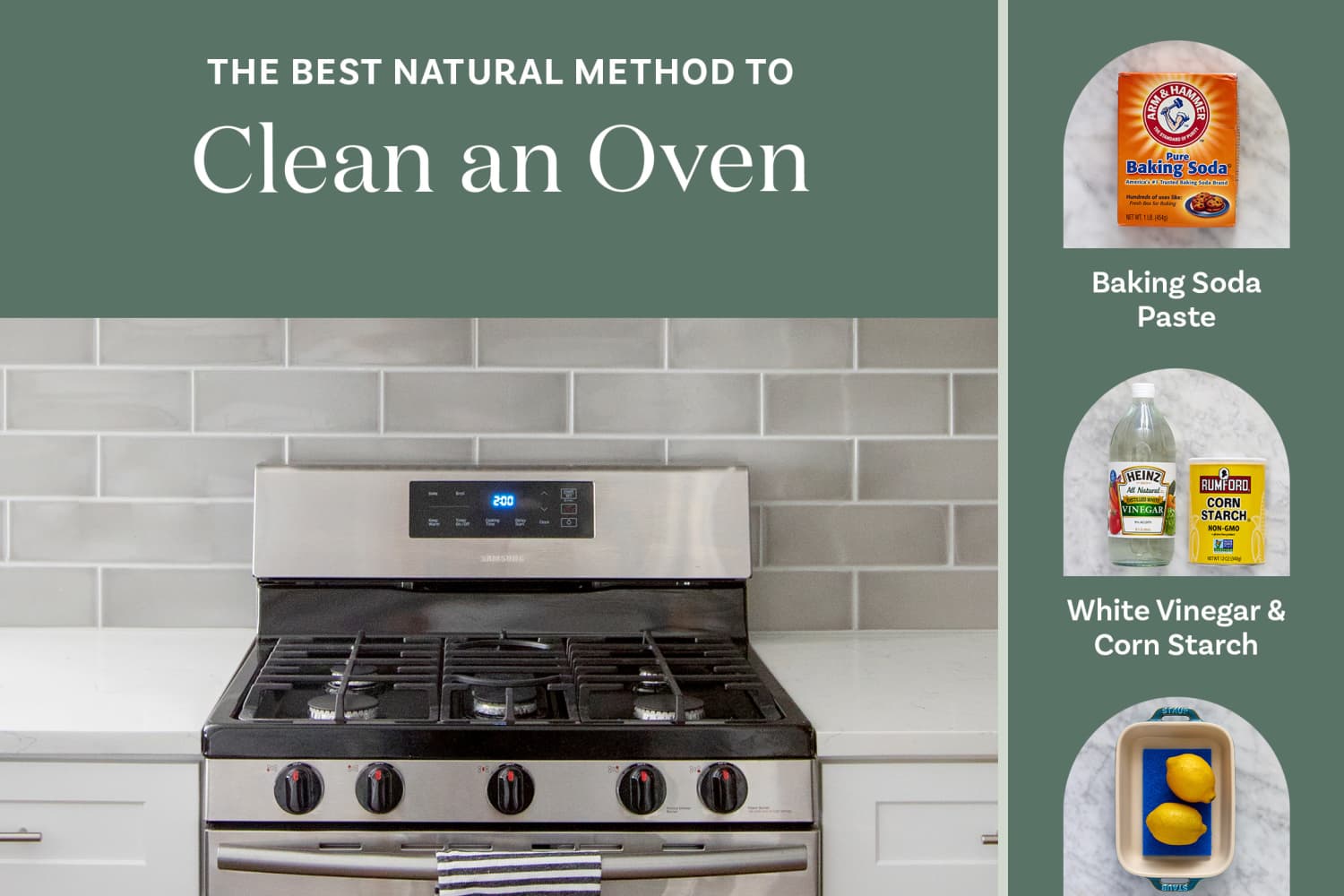 5 Natural Ways to Clean a Dirty Oven The Kitchn