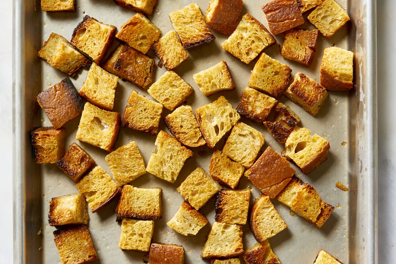 How to Make Croutons for Soups Salads