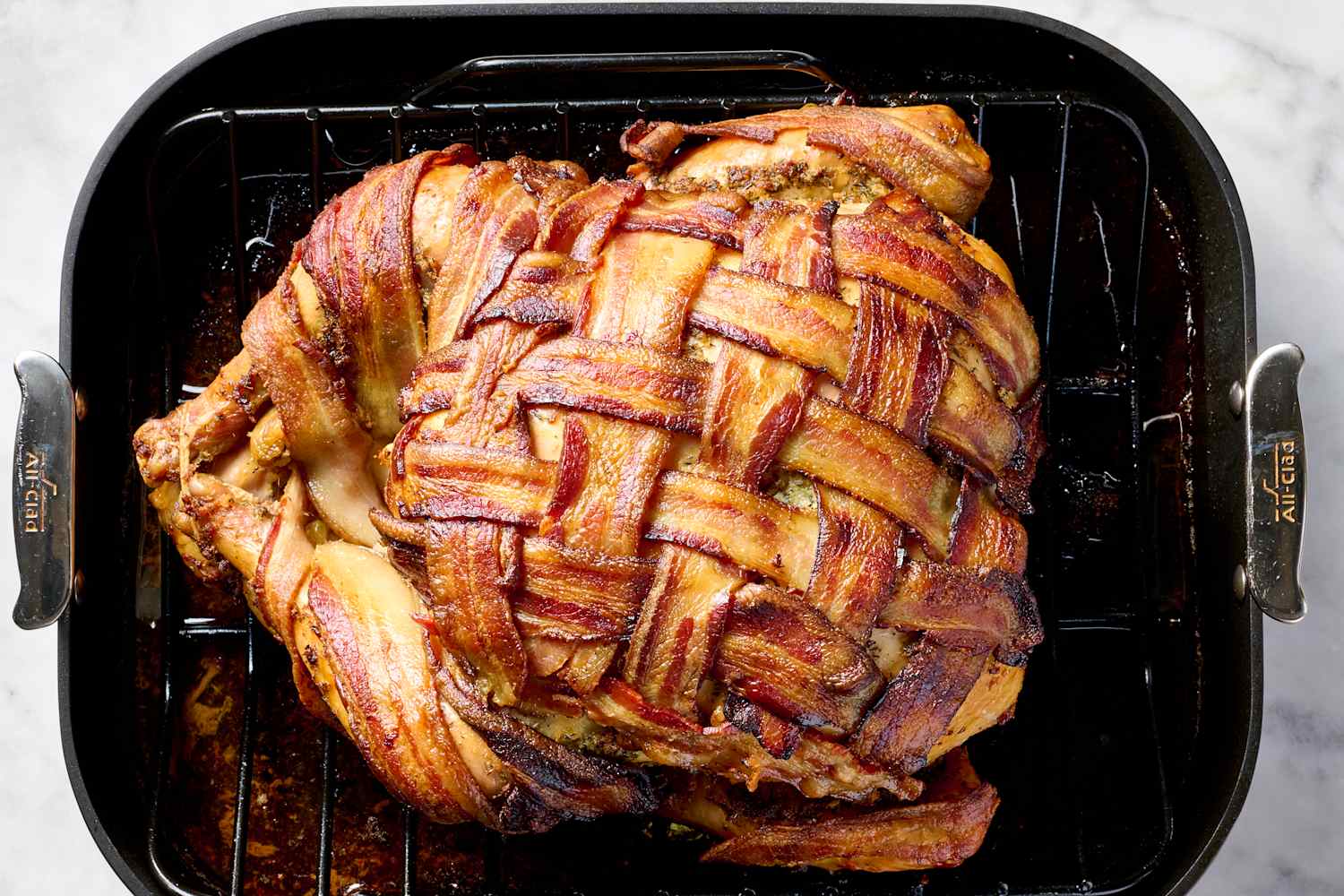 How To Make a Bacon Wrapped Turkey