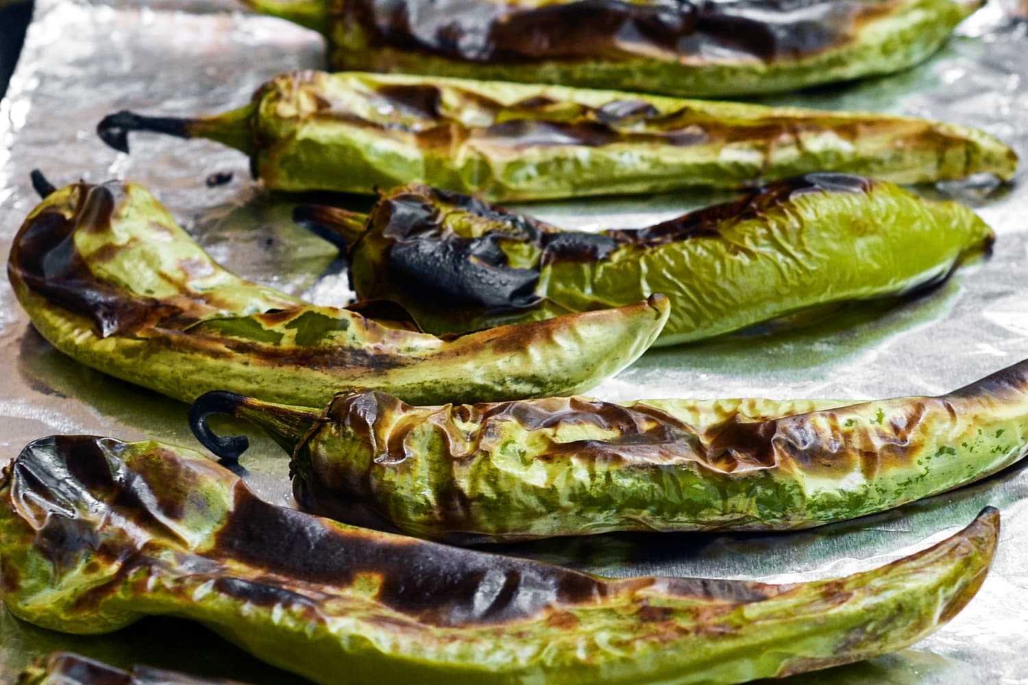 How To Roast and Freeze Green Chiles