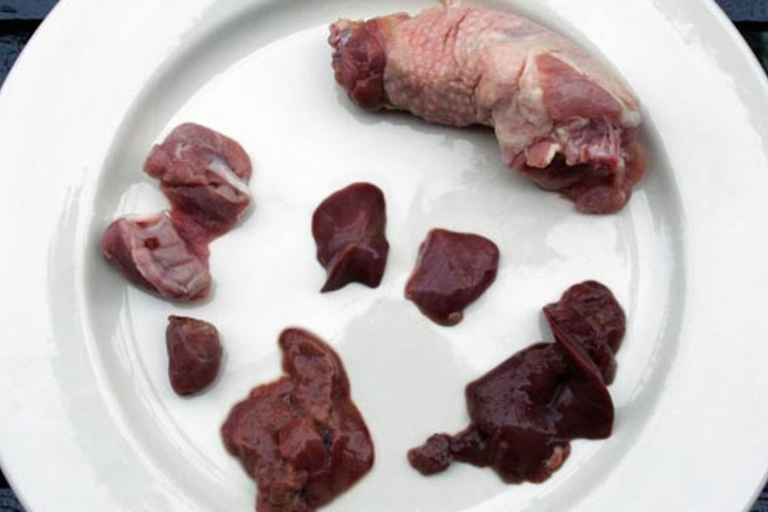 Stuffed sheep gallbladder top