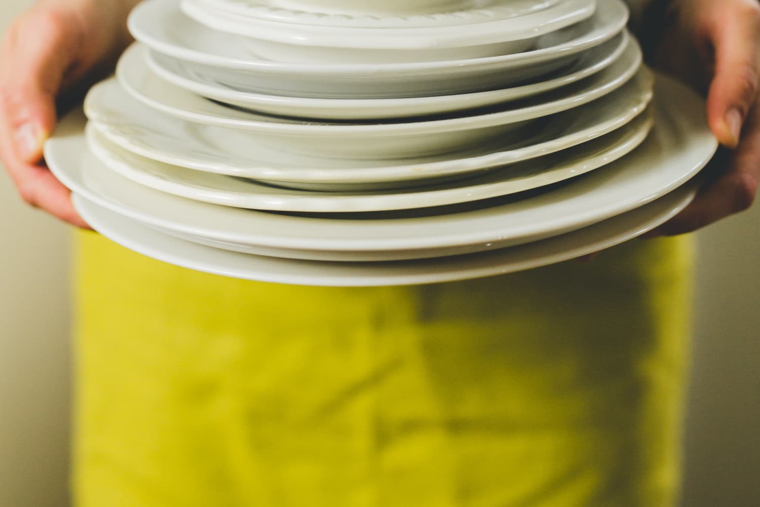 Storing china dishes hot sale