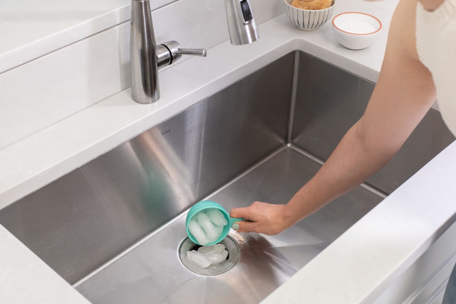 The Right Way to Clean Your Garbage Disposal With Ice Apartment Therapy