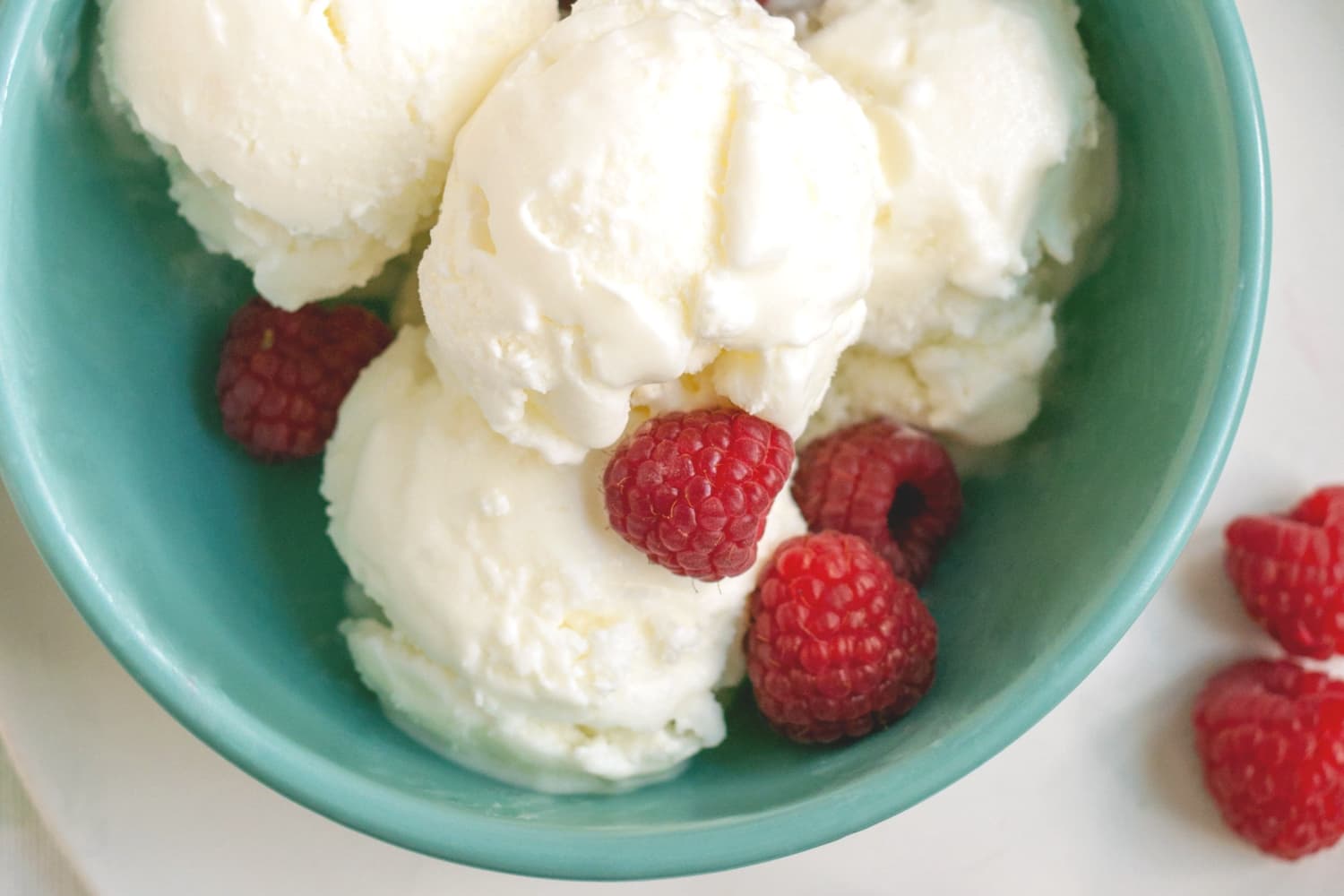 Homemade frozen shop yogurt