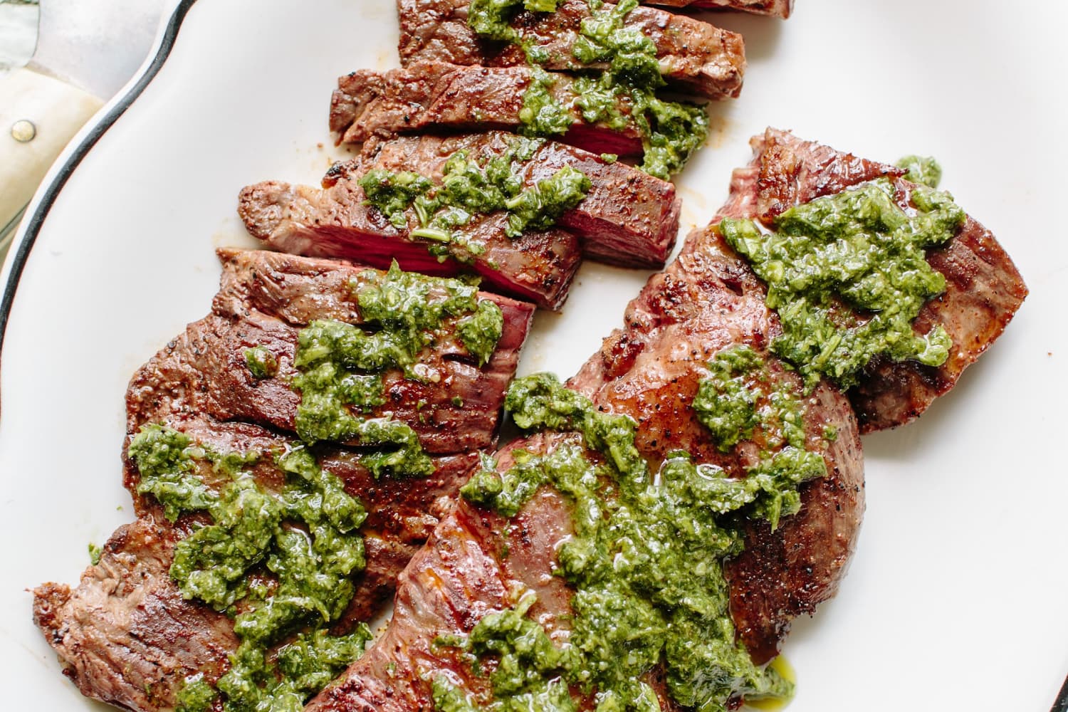 Chimichurri sale steak marinade