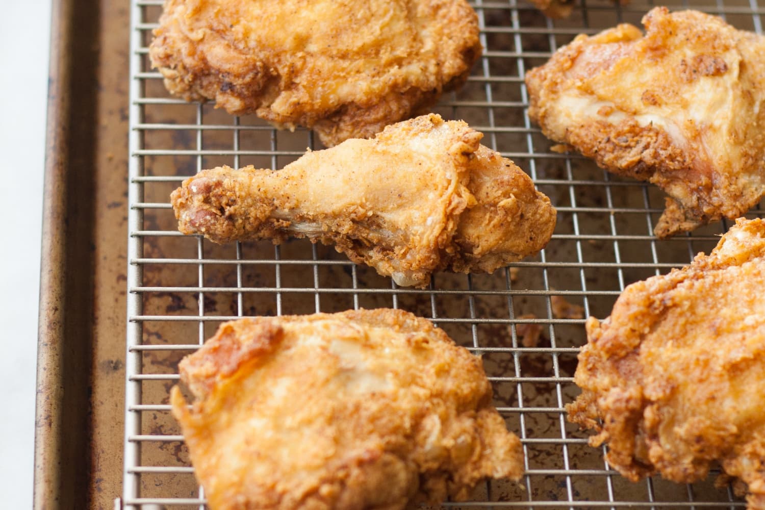 Cooling rack for fried hot sale foods