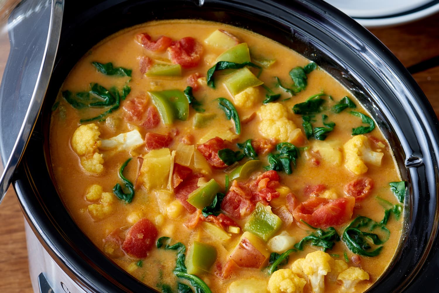 Slow cooker sale chickpea curry