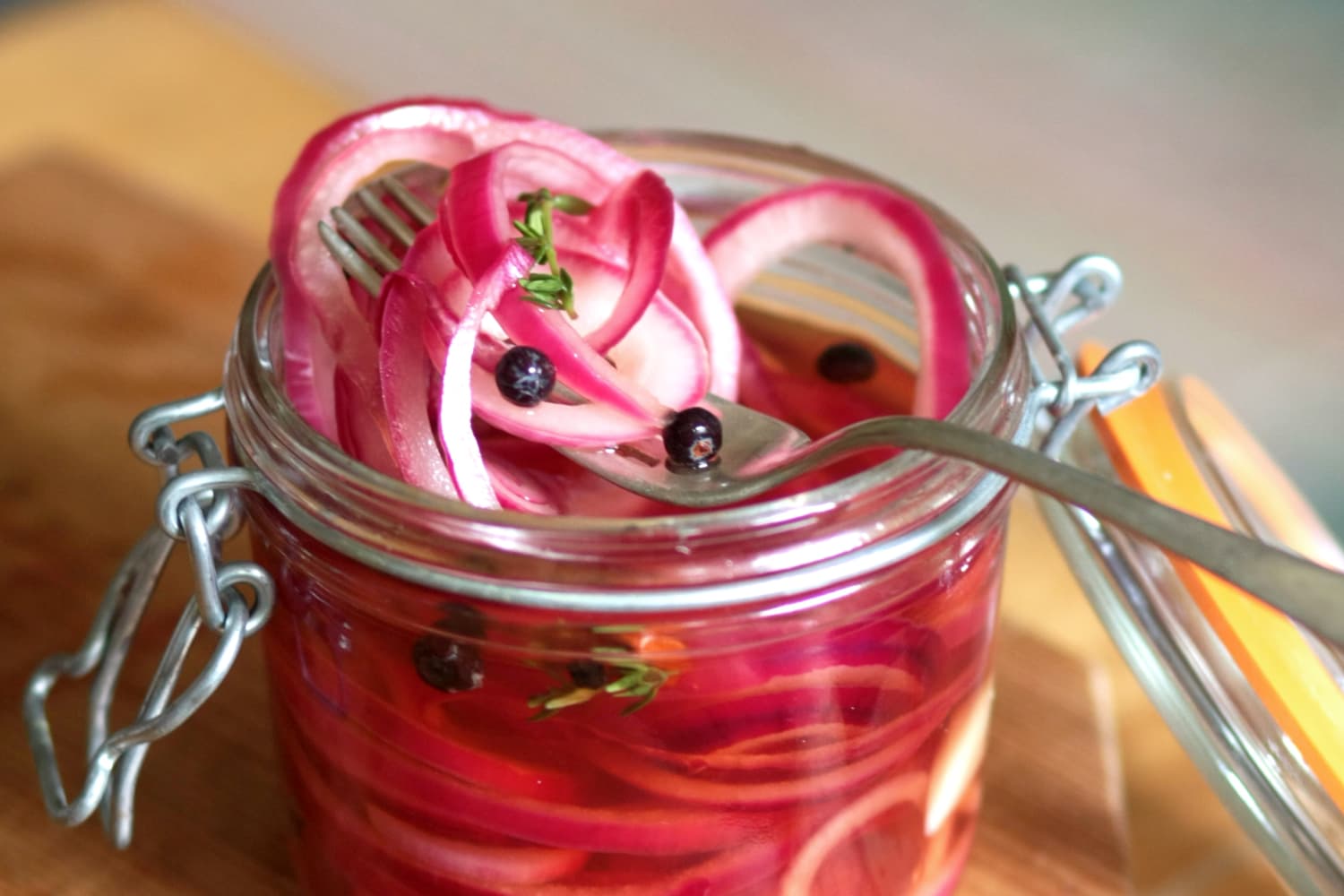 Food preserved shop by pickling
