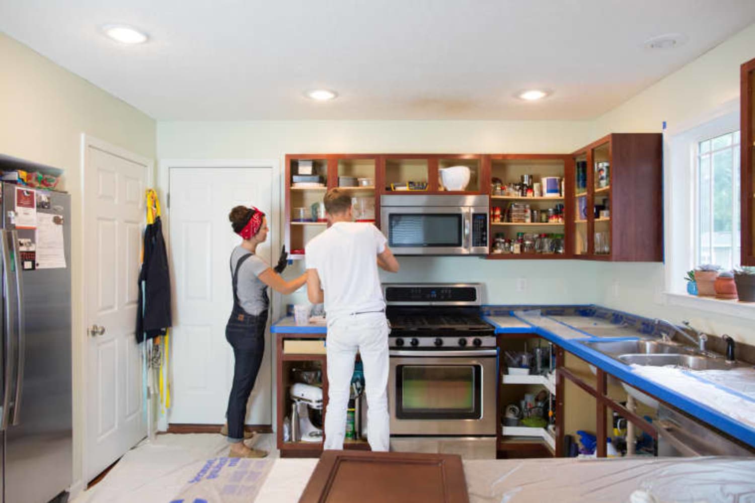 View of Budget Kitchen Renovation - Flooring Mistake | The Kitchn
