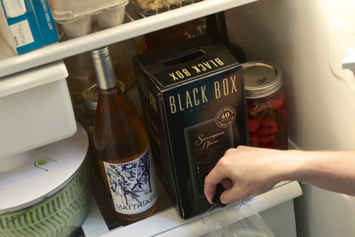 Why I Always Have a Box of Wine in My Refrigerator The Kitchn