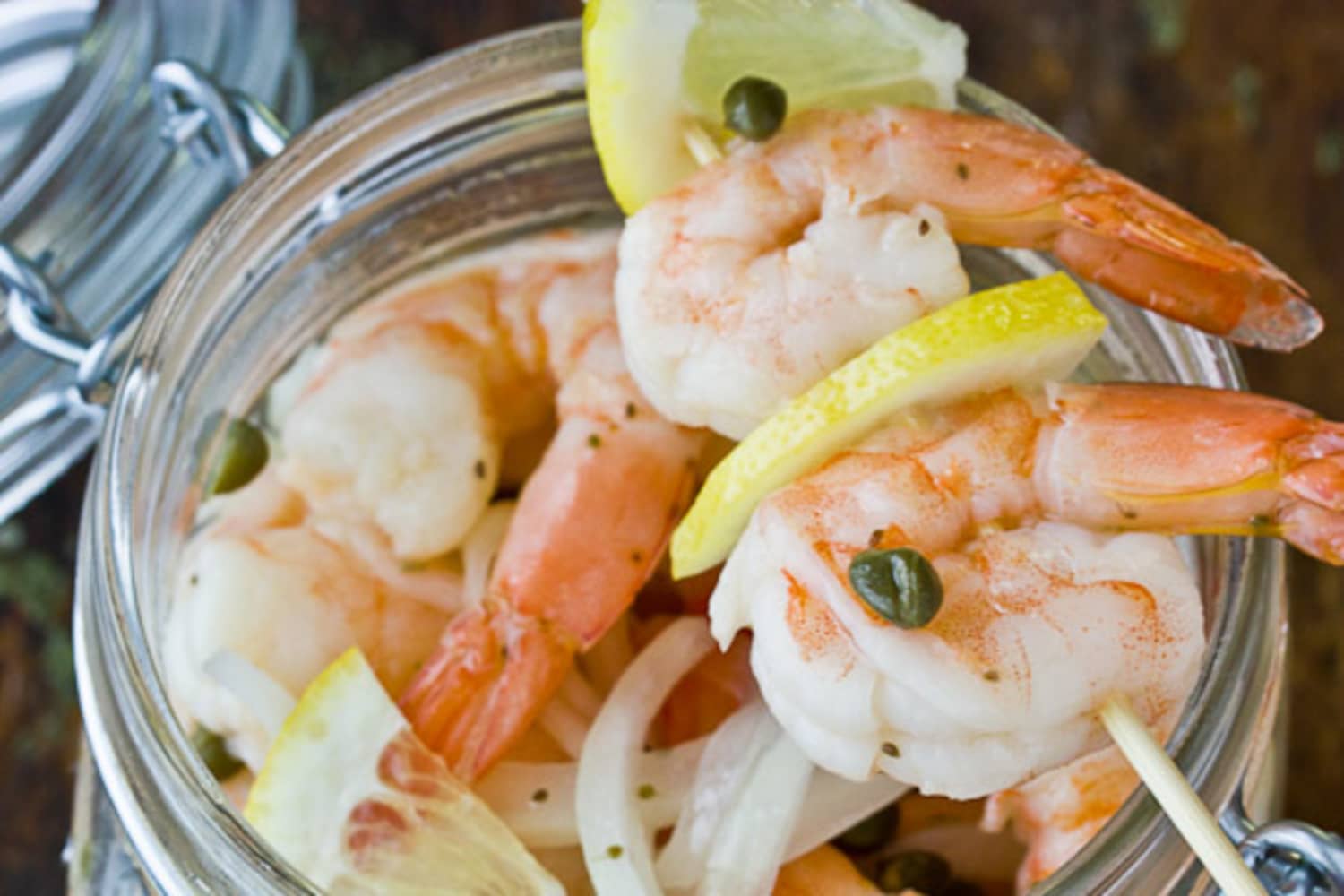 Shrimp marinade for salad cheap
