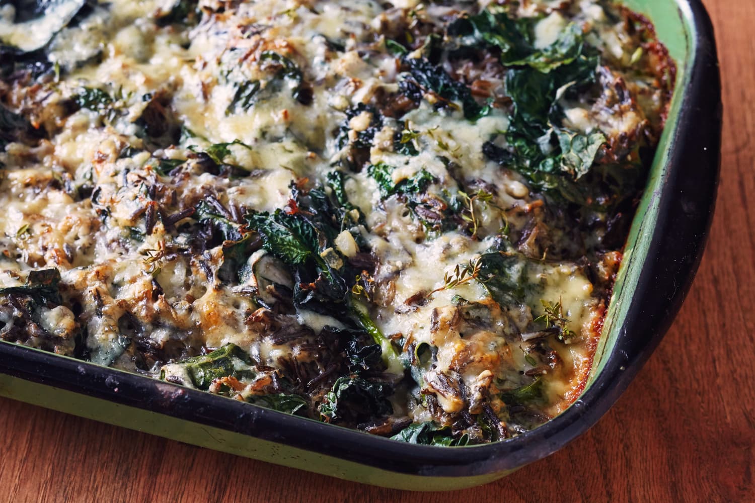 Recipe Wild Rice and Kale Casserole The Kitchn