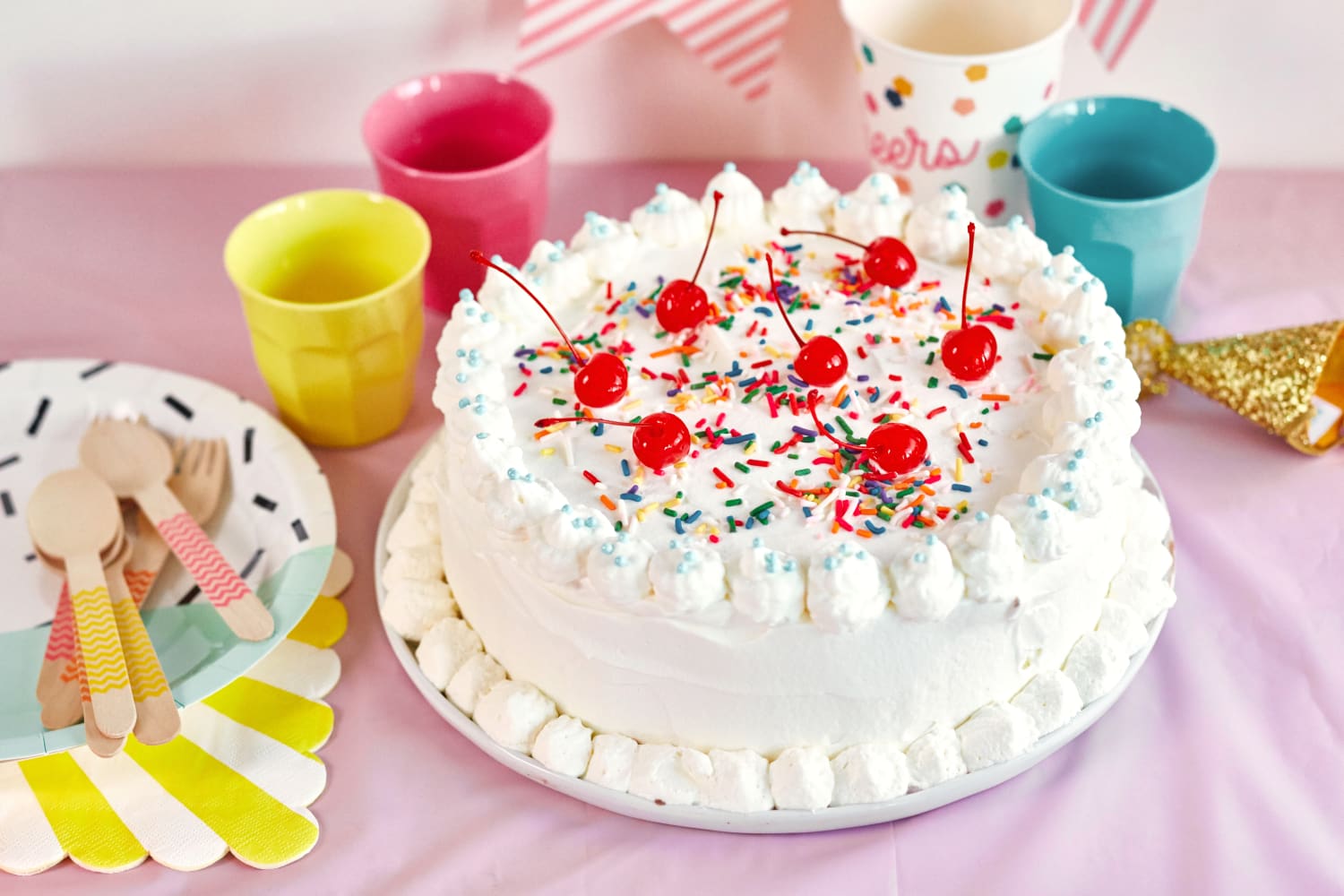 Cream clearance on cake