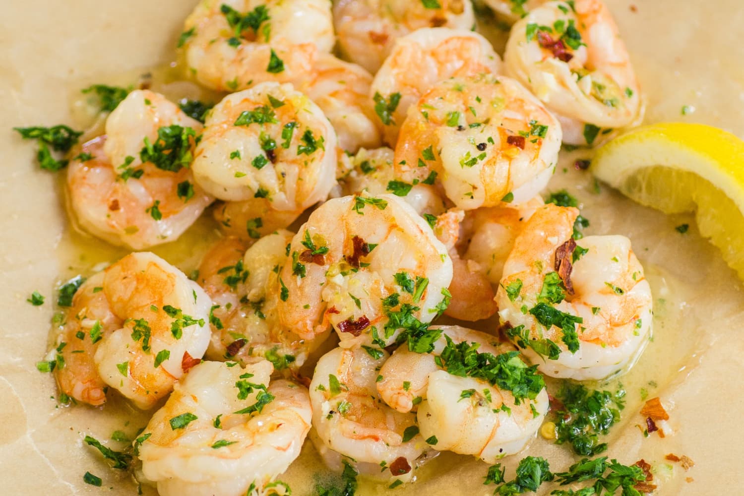 Recipe Roasted Shrimp Scampi