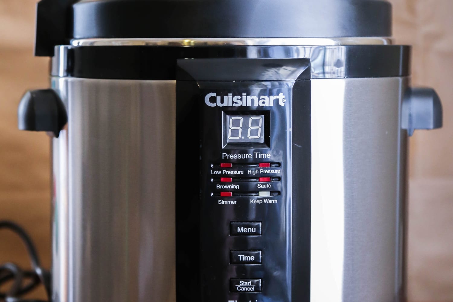 Cuisinart electric pressure hotsell cooker instructions