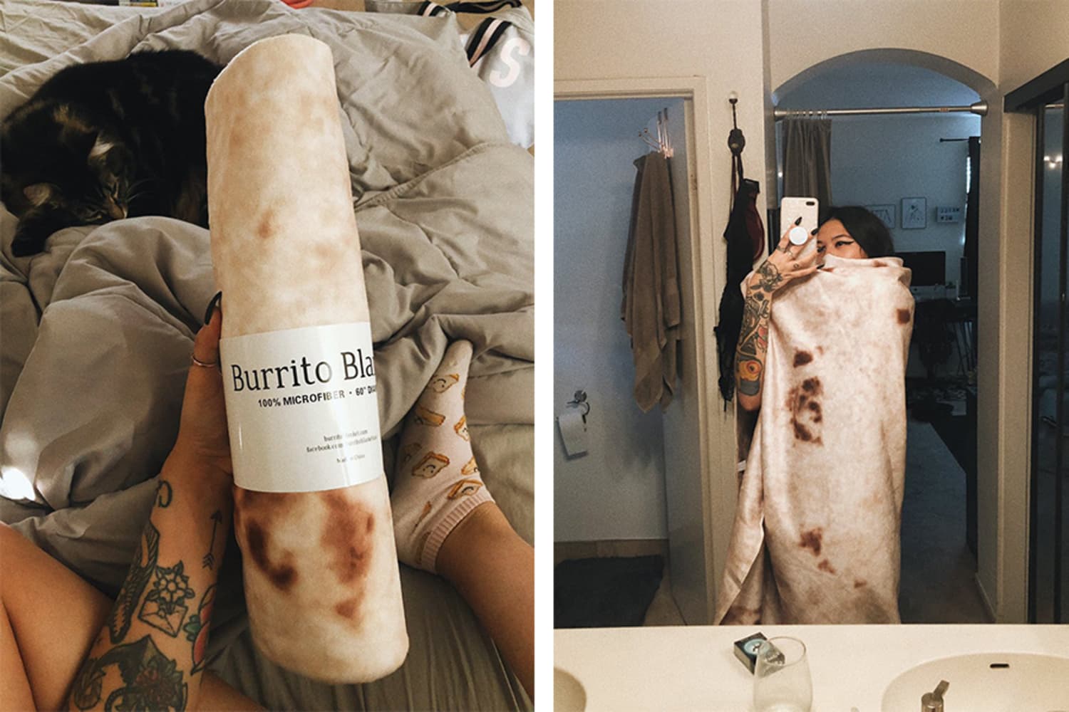 The cheap burrito blanket