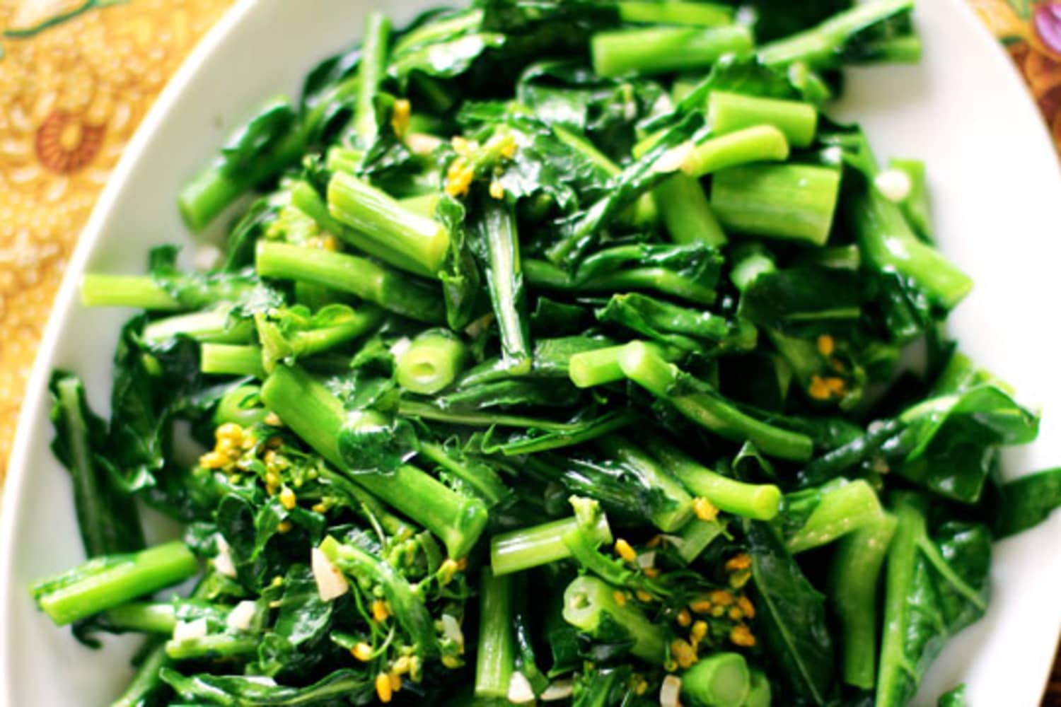 Leafy greens for side dishes