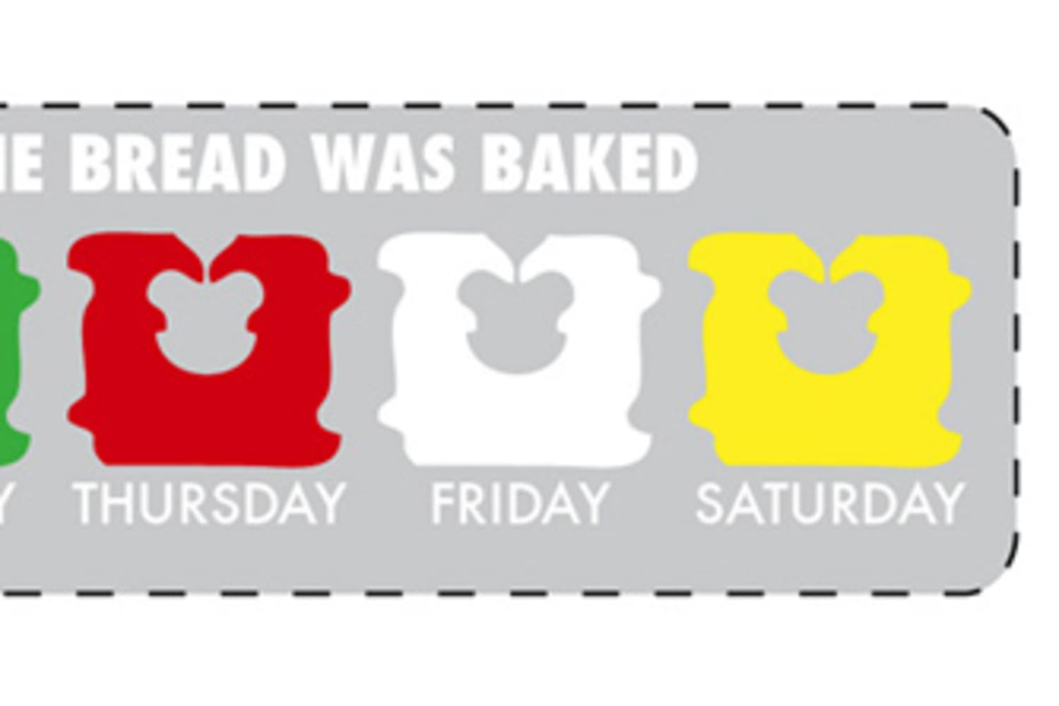 Bread tag color code deals