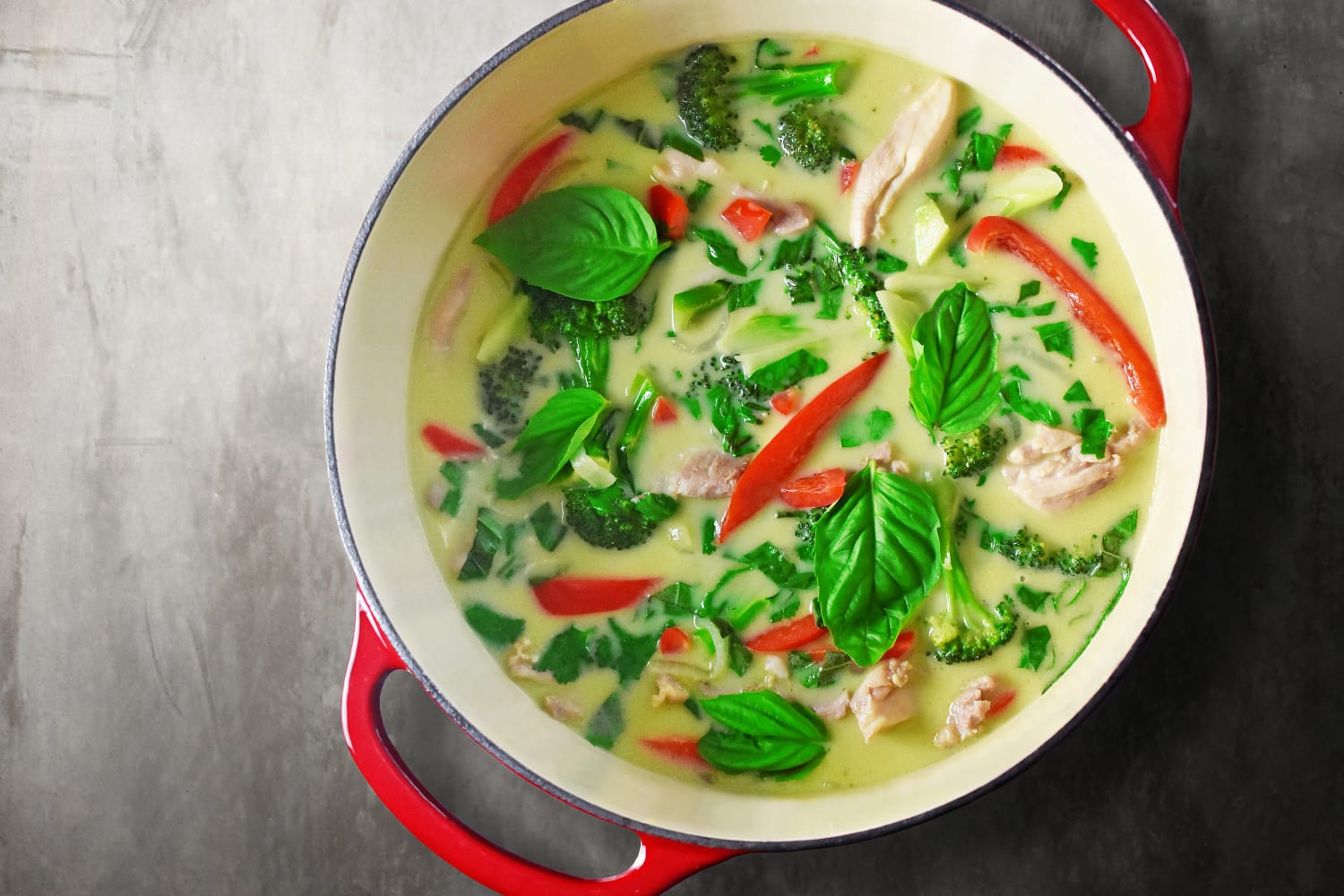 Thai green curry in a hurry 2025
