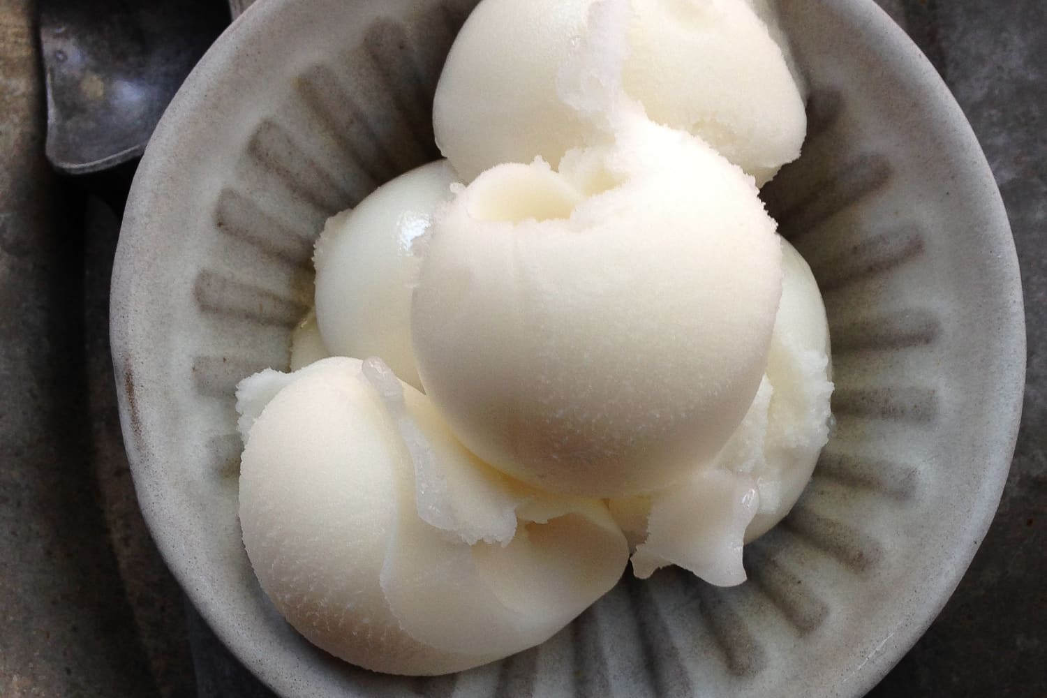 Lemon Sorbet
