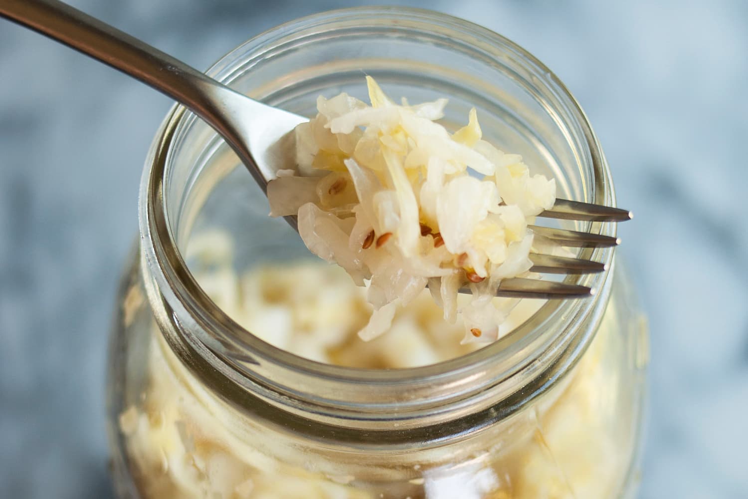 How To Make Sauerkraut Easy Mason Jar Recipe The Kitchn   Cd6524f1dc6653ddd11e722e55e98fc279eec787