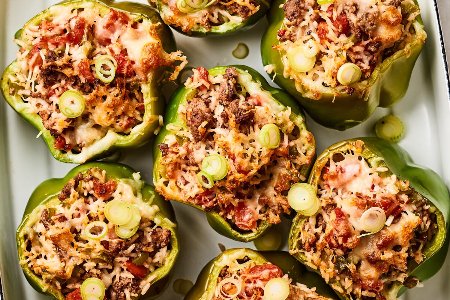 Baked bell sale peppers