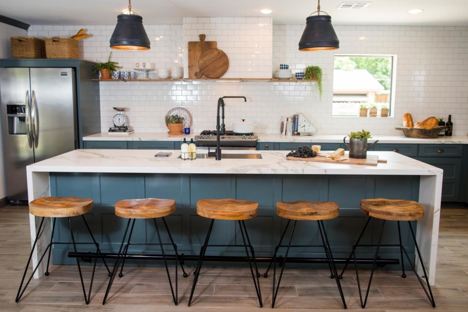 Fixer upper bar sale stools