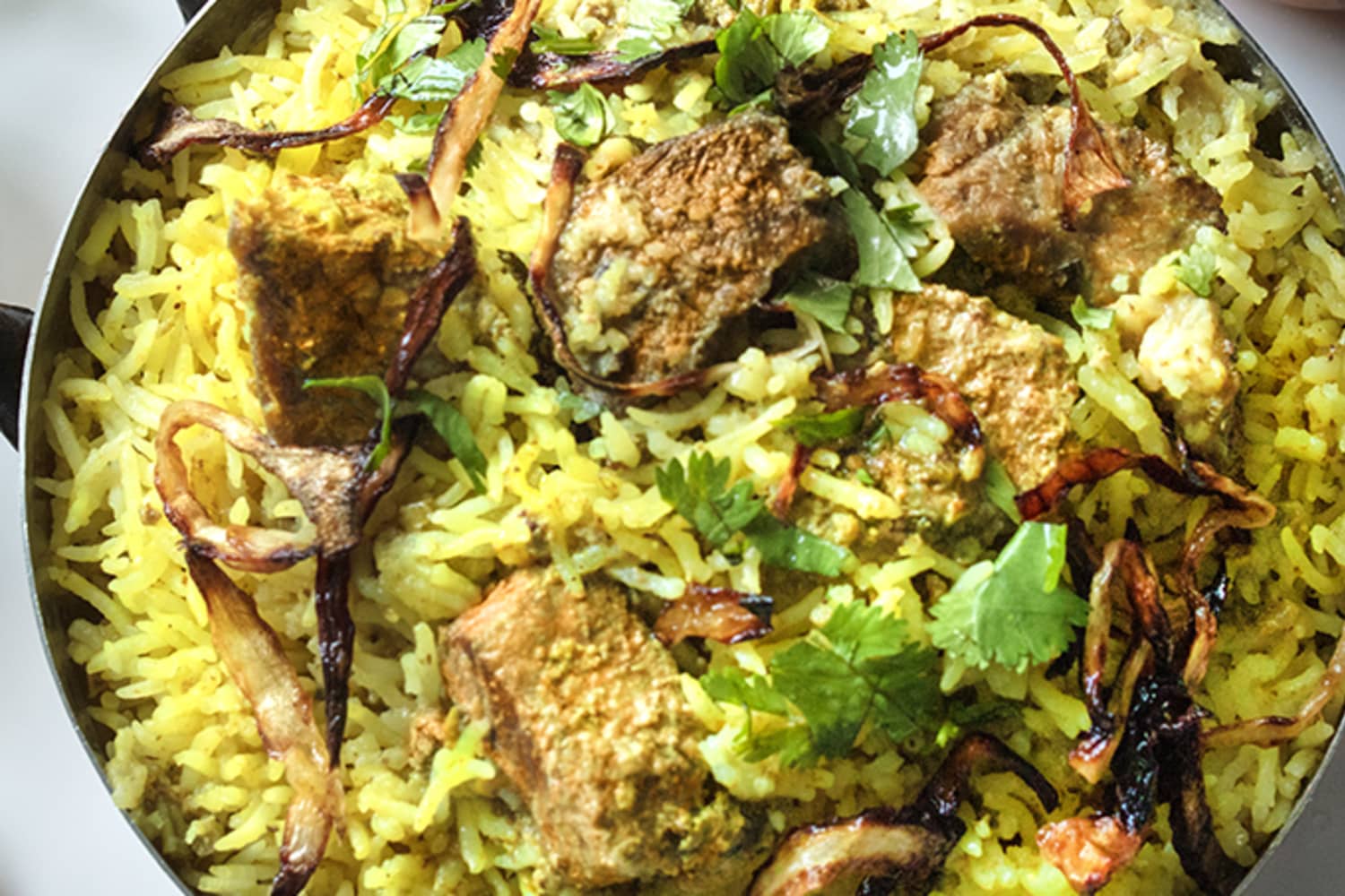 Recipe Instant Pot Kacchi Lamb Dum Biryani