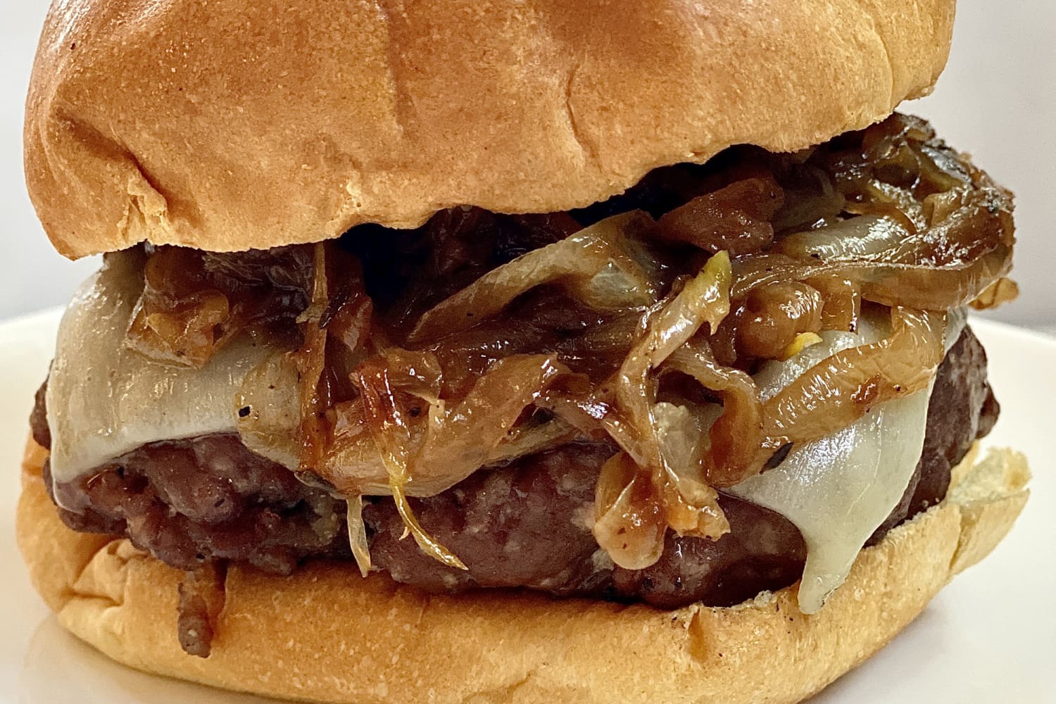 French Onion Burgers Recipe The Kitchn