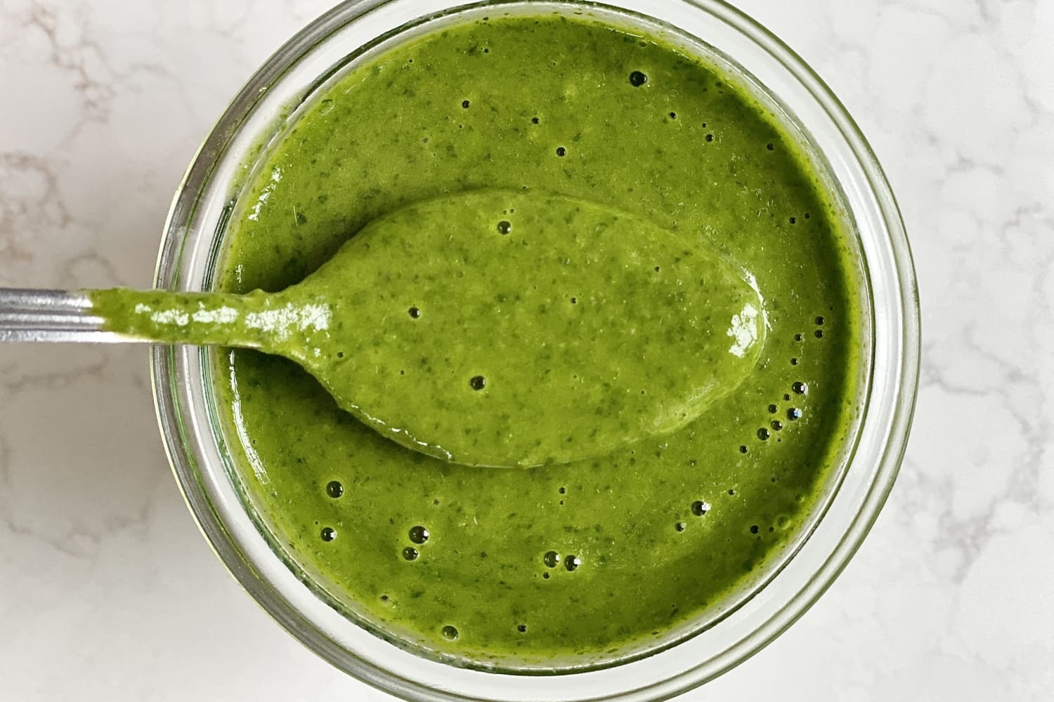 Fresh Basil Vinaigrette Is the Only Salad Dressing We’re Making All Summer