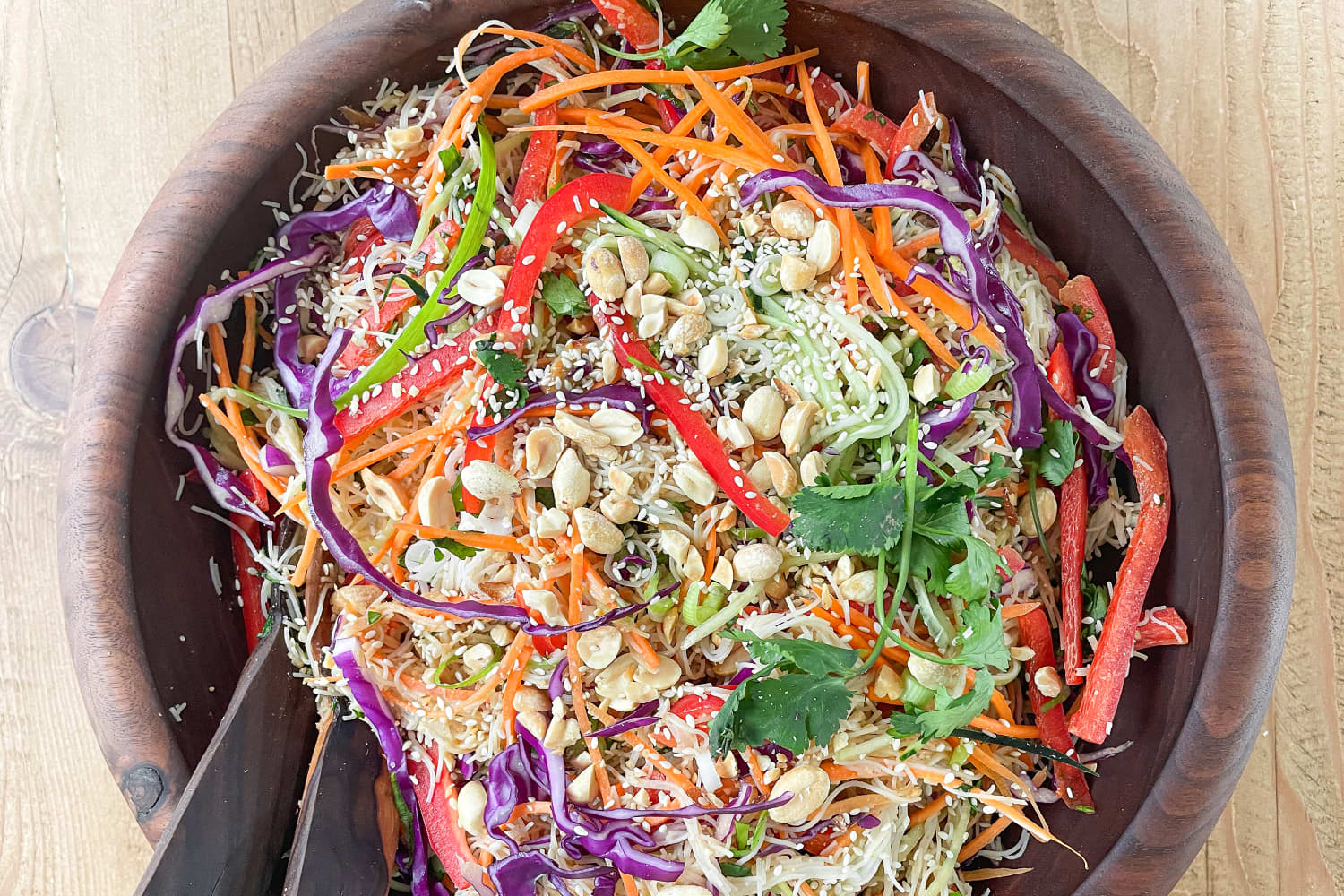 I Can’t Stop Eating This Viral Spring Roll Salad Straight from the Fridge (No Wonder It Has 23 Million Views!)