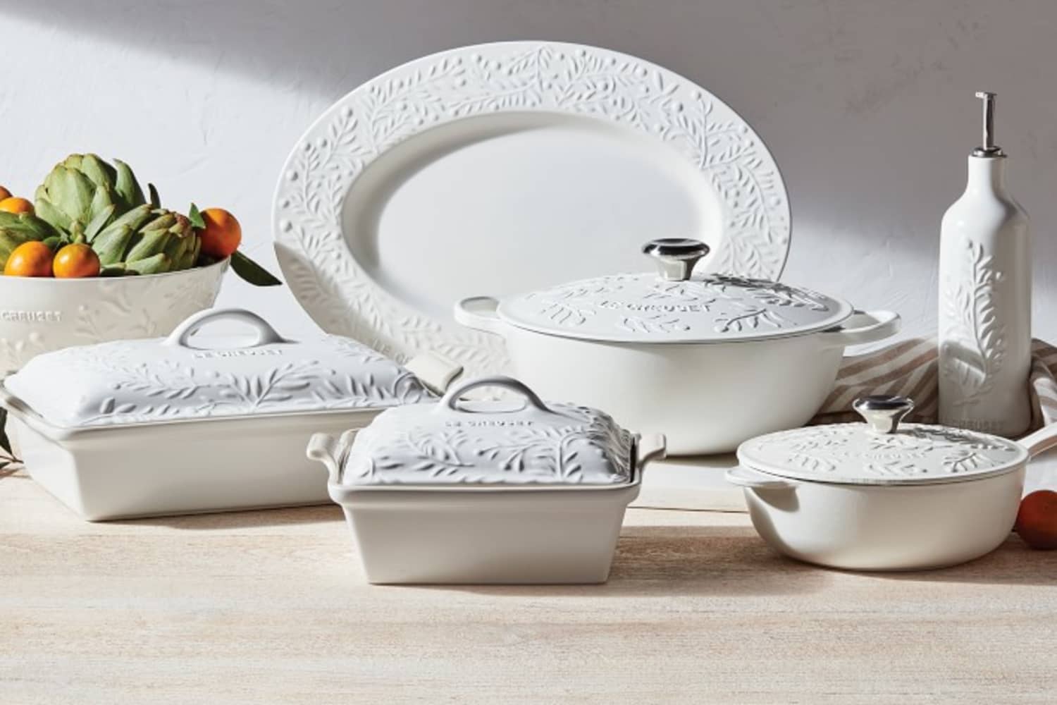 激安 超特価商店街  Olive Launches Creuset Le Branch the by Inspired Collection 調理器具