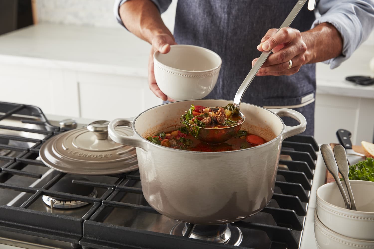 Le Creuset just released the prettiest Indigo color for its fall