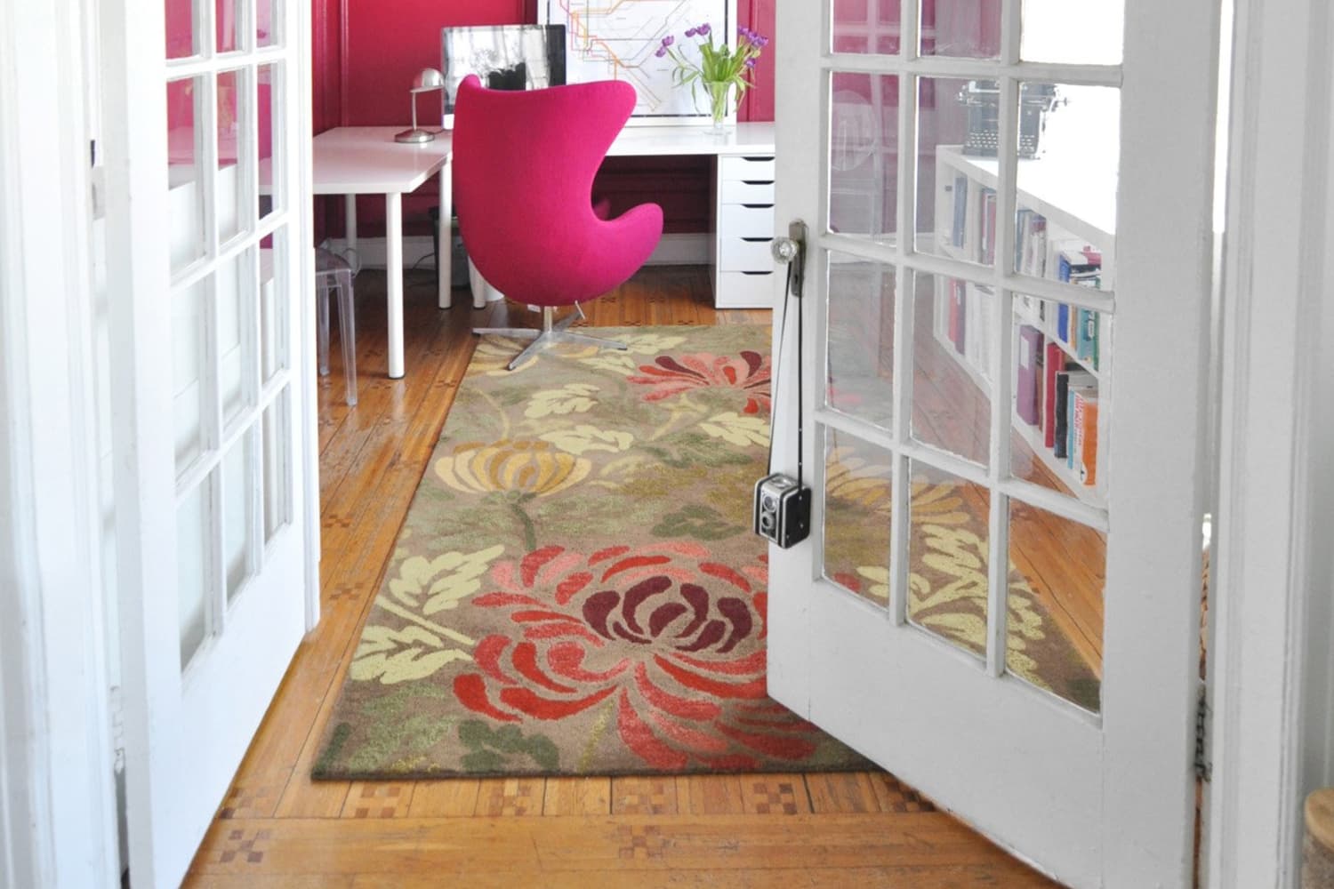 Katie's Colorful Live/Work Space in Brooklyn | Apartment Therapy