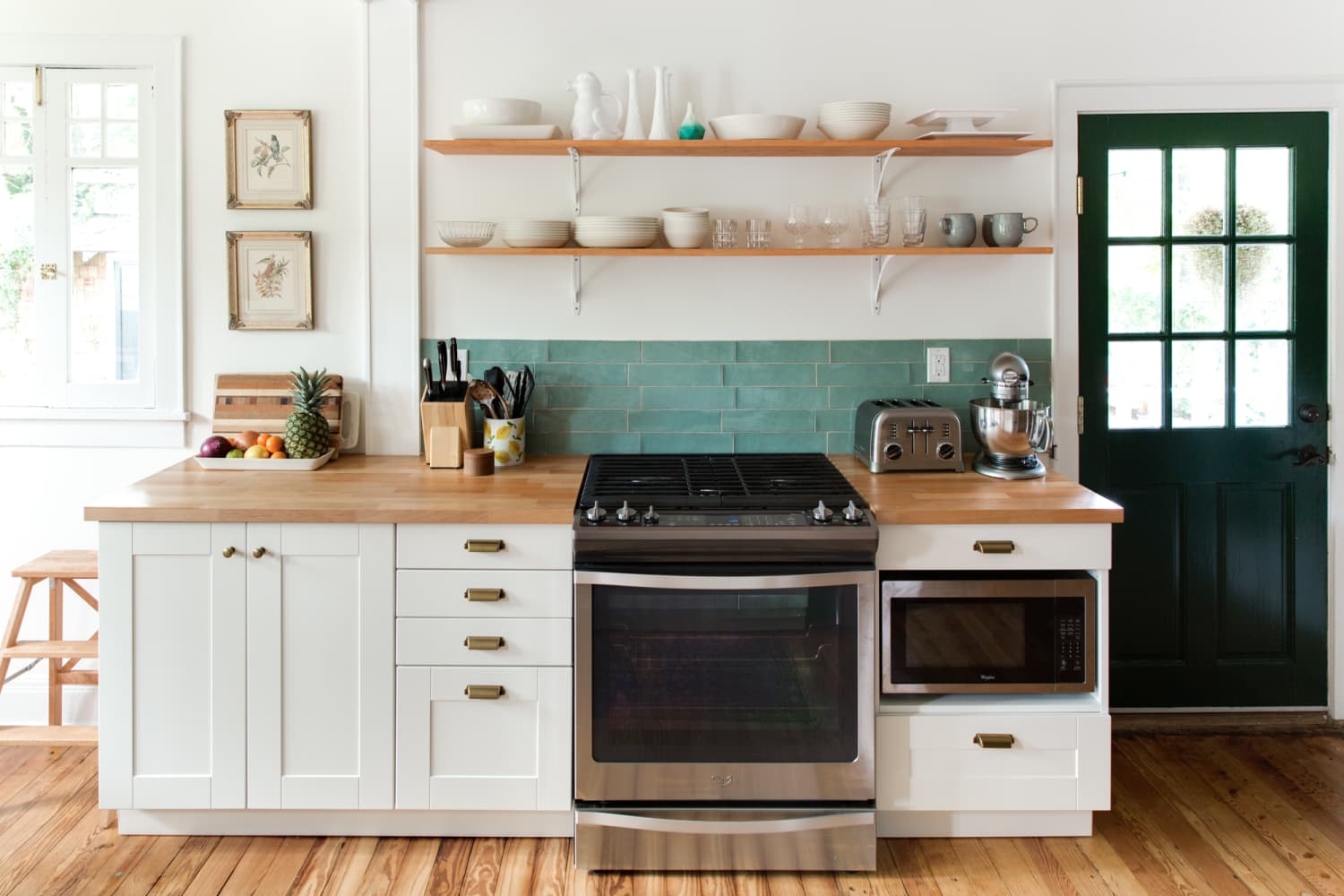 THE CABINET SPACE BELOW MY COOKTOP